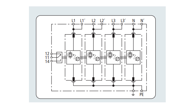 德國盾復合型電涌保護器【光束防雷】