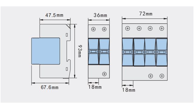 雷迅三級限壓型浪涌保護(hù)器【光束防雷】